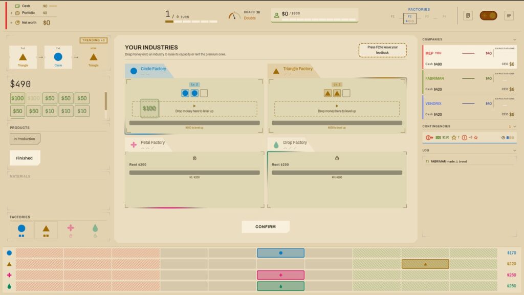 Market Fit screenshot: your industries (light theme)
